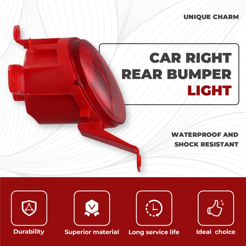 Authentic For Hyundai Veloster 2013-2017 Car Rear Bumper Reflector Light Warning Brake Light Signal Lamp