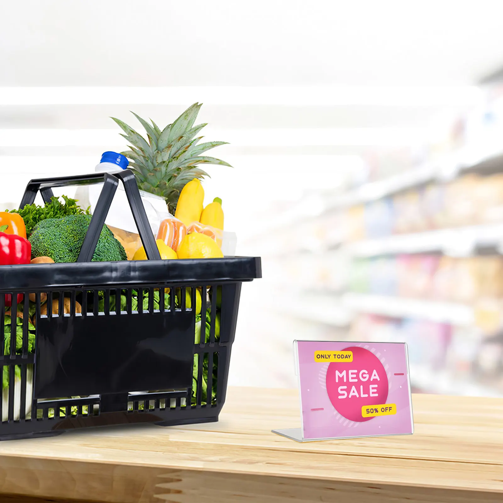 

20 шт. акриловых подставок для дисплеев, прозрачные маленькие держатели для табличек, легко вставляемые держатели для этикеток для офиса, конференц-зала, супермаркета, розничной торговли