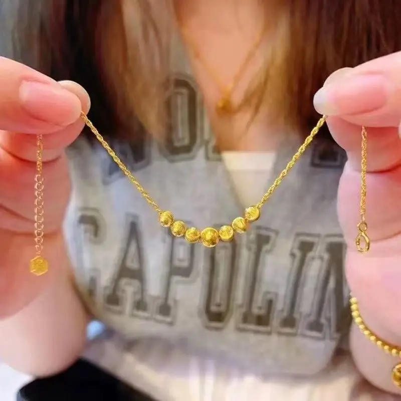 SMILE Real 18K Gold Cat Eye Beads Au750 Full Body Gold Cross Cut Bead Accessories DIY Bracelet Hand String with Beads Y0010