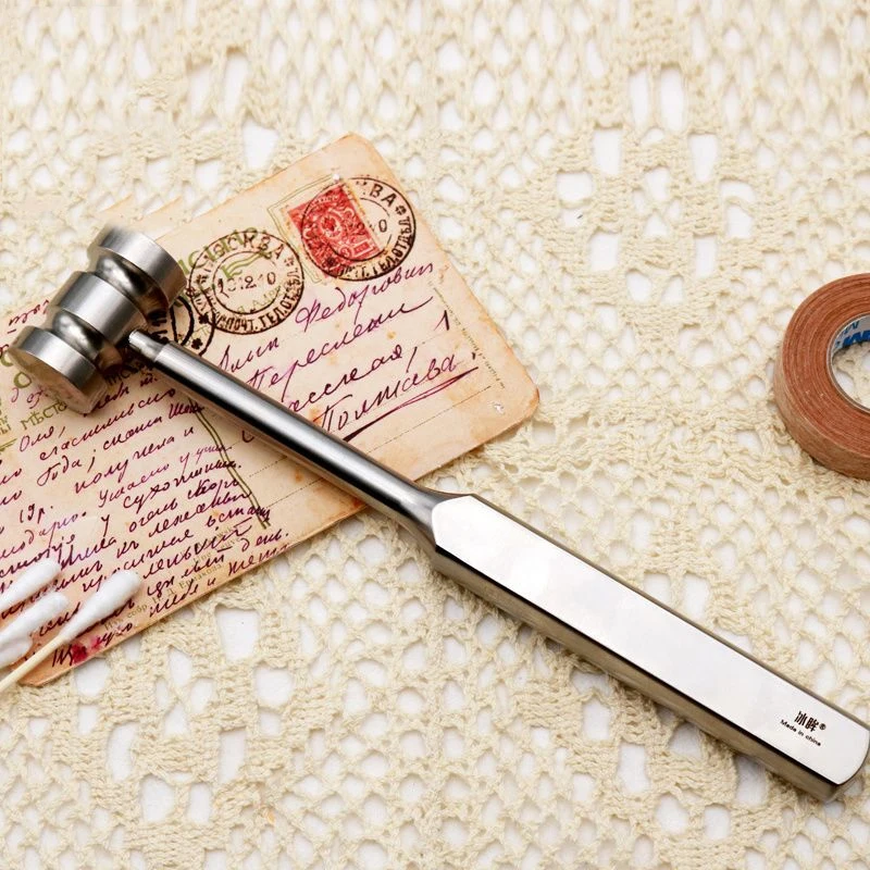 Outdoor Portable EDC Stainless Steel Short Hammer Car Emergency Window Breaking Tool