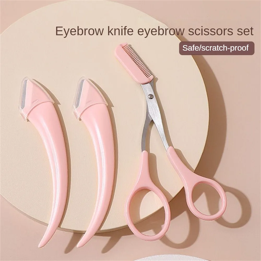 Makeup Tools 5 Colors Shaping Perfect Eyebrows Precise Trimming Convenient Design Professional Grooming Eyebrow Comb Widely Used