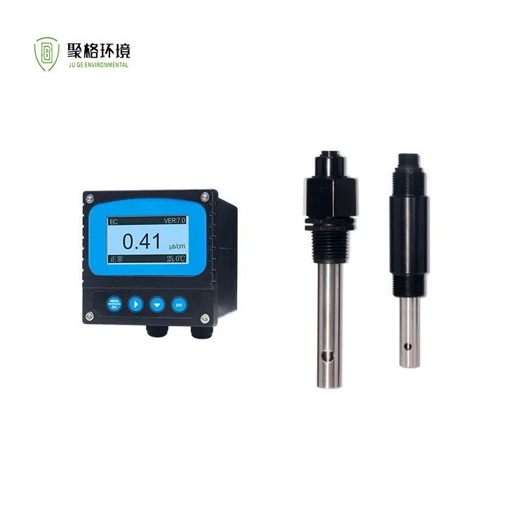 200us/cm Conductivity Transmitter Online 2 Pole K=0.1 Conductivity Meter TDS Meter EC Controller