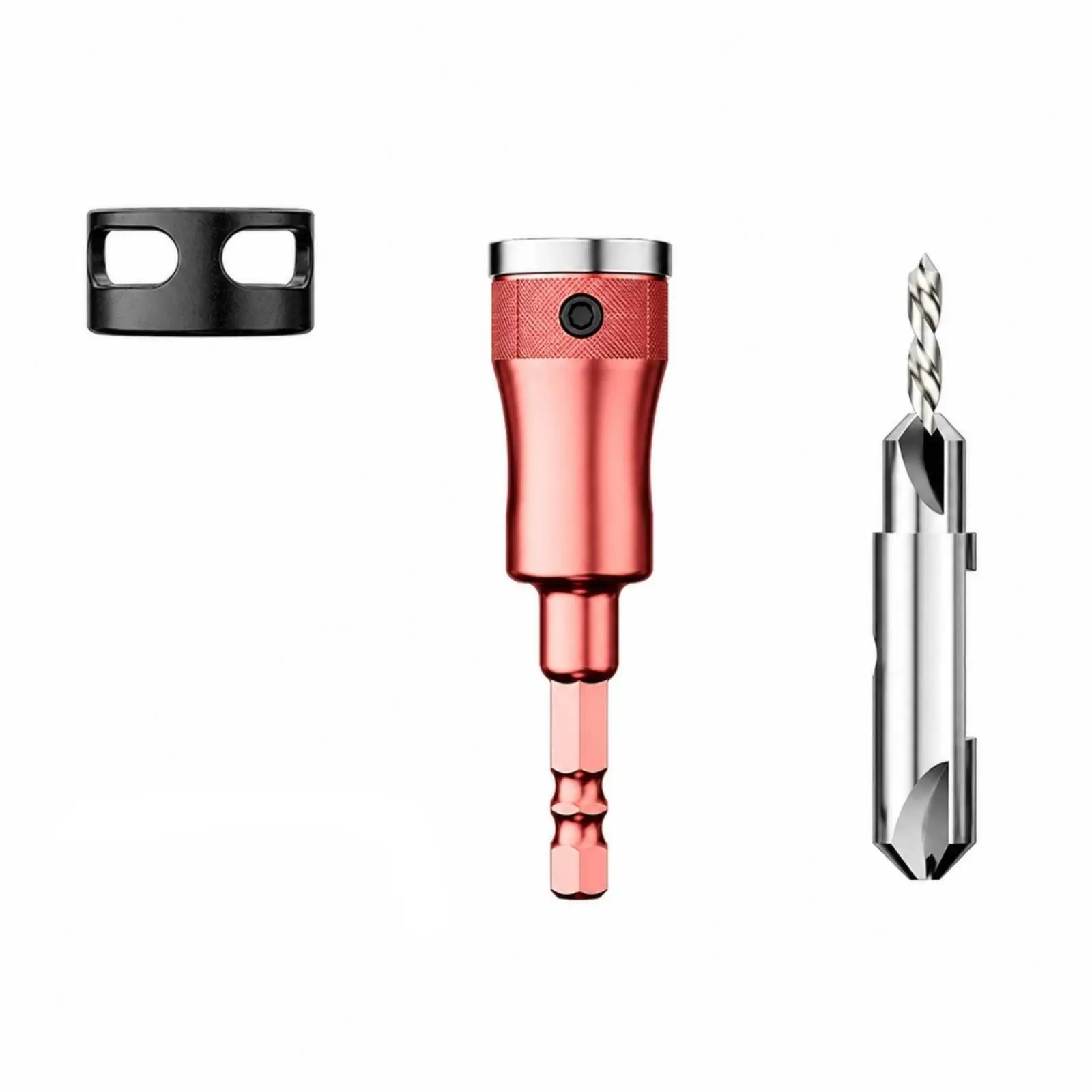 Wood Countersink Drill Bit with Adjustable Stop High Speed Steel Hex Shank Countersinking Cutter for Flush Screw Seating in