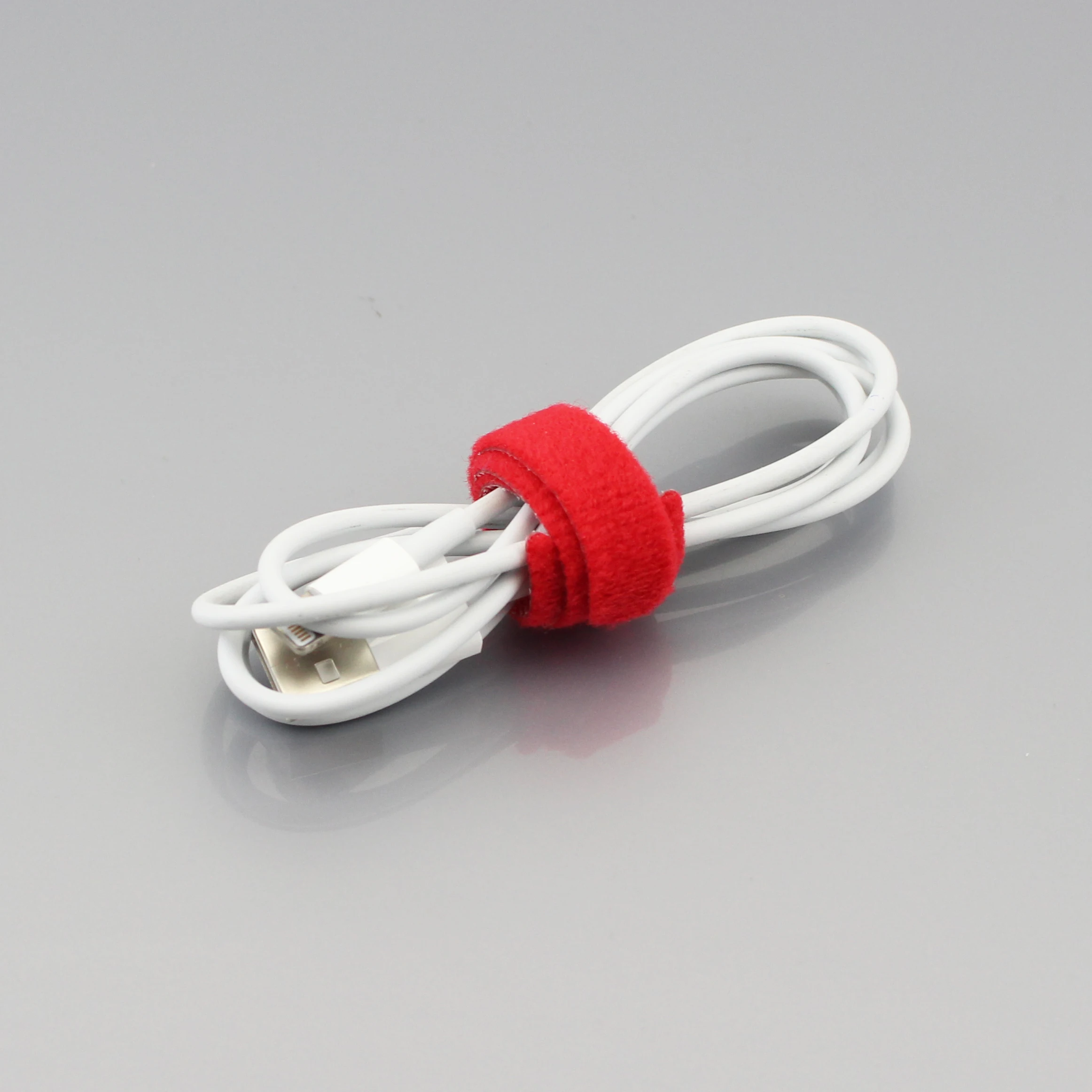 100PCS Detachable Cable Ties Colored Plastics Reusable Nylon Loop Wrap Zip Ttype Tie Wire Bandage image 3