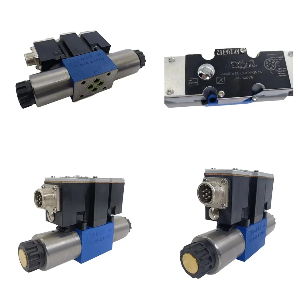 Hydraulic Proportional Valve for 4WRBA10 EA642XG24N9Z4MM 4WRBA 4WRBA6 4WRBA10 4WRA 4WRAE Series Solenoid Hydraulic Control
