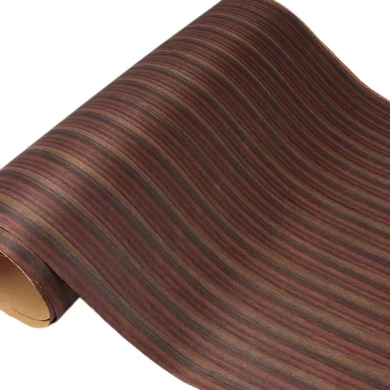 

Шпон из падука с градиентным полосатым узором, 250*58 см, на крафтовой бумаге, для самостоятельного изготовления шкафов, мебели, декоративных панелей