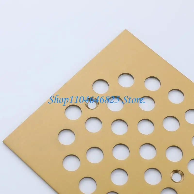 

Anti-Blocking Floor Drain Cover Stainless steels Hair Filter Mesh for Shower and Bathroom Drain Fast Drainage Solution