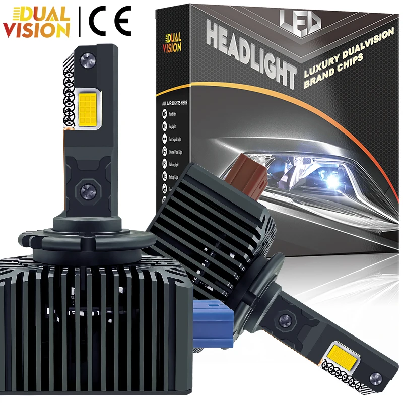 

D1S D3S Led Car Headlight K5C K6C SUPER Canbus D5S D8S D1R D3R D5R D8R Car Lamps Xenon Bulbs 1:1 Size CSP Chips 6000K Lights 12V