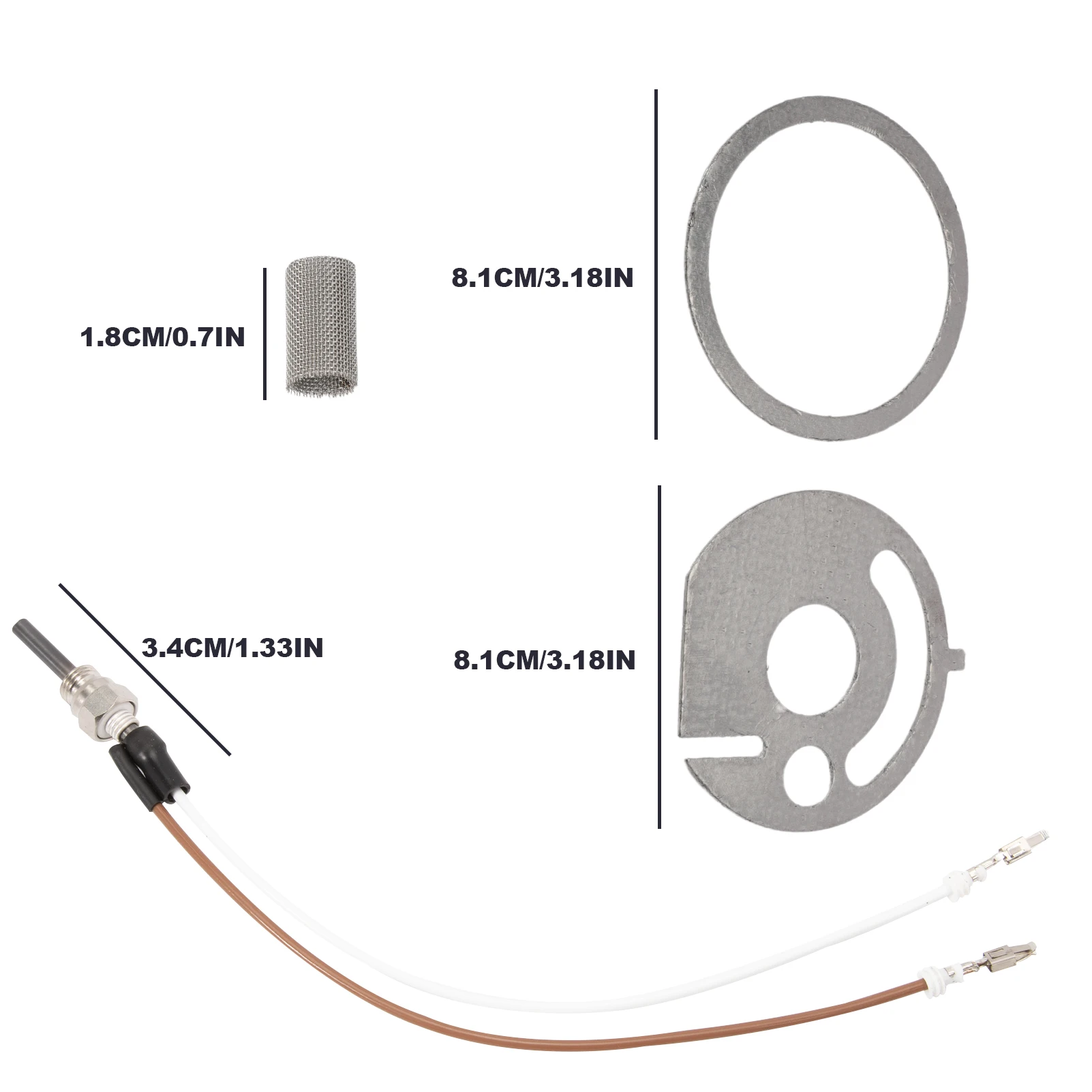 Car Waterproof Air Heating Glow Pin Plug Repair Kit for Eberspacher Hydronic D4WS 5WZ D5WS D5WSC