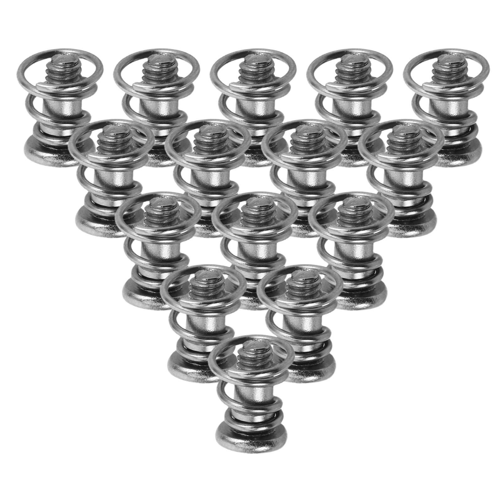 

20pcs Spring Screws Gpu Backplate Pc Radiator Fan Mounting Carbon Steel Secure Connection Screws Hardware Nuts