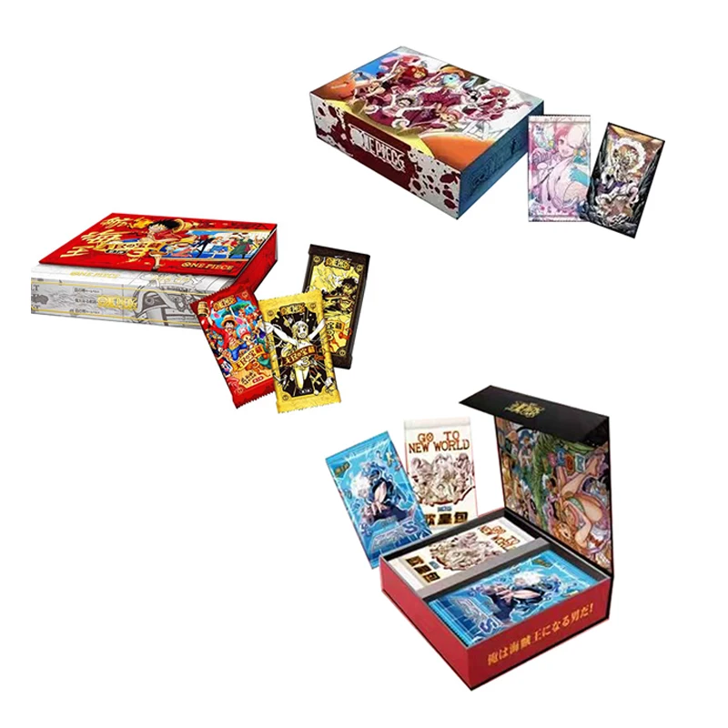 

Wholesales One Piece Box Collection Cards Booster 26th Anniversary Collector'S Edition Rare Case Treasure Anime Game Playing Car