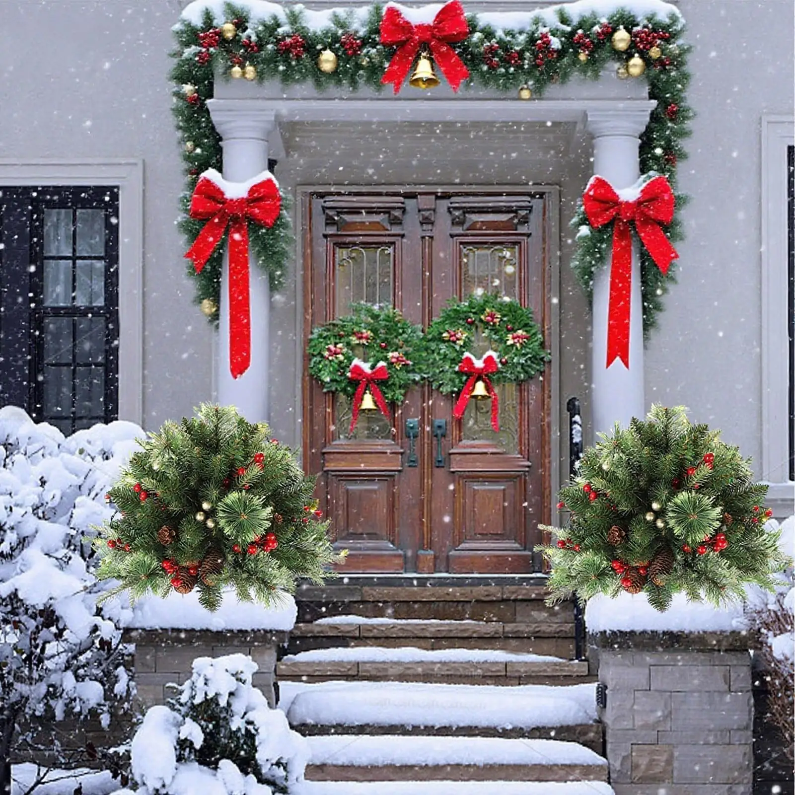 

Yard Stakes For Decorations Christmas Tree Yard Art Art Spikes Decoration Insert Signs Ground For Porch Spring Outside Pathway