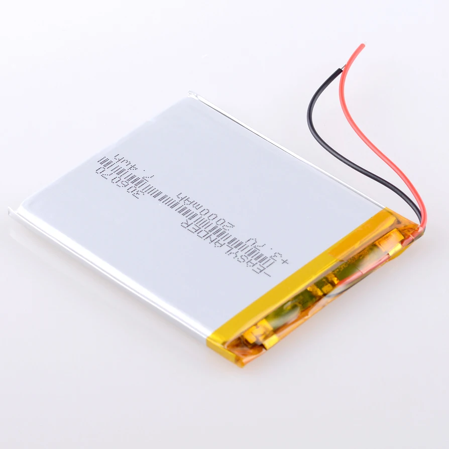 306070 3.7V 2000mAh Ricaricabile Ai Polimeri di li Batteria Per PSP PDA GPS DVR E-Book Tablet PC Accumulatori E Caricabatterie Di Riserva Wexler Libro e6005 356070