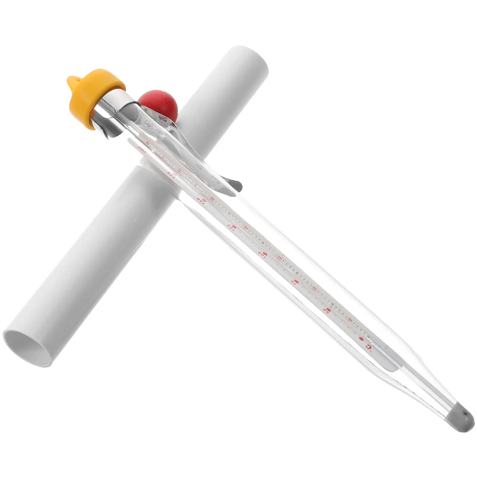 

1Set Candy Thermometer Glass Food Temperature Tool for Baking Deep Fry Jam Sugar Syrup Cooking Kitchen Use Multipurpose
