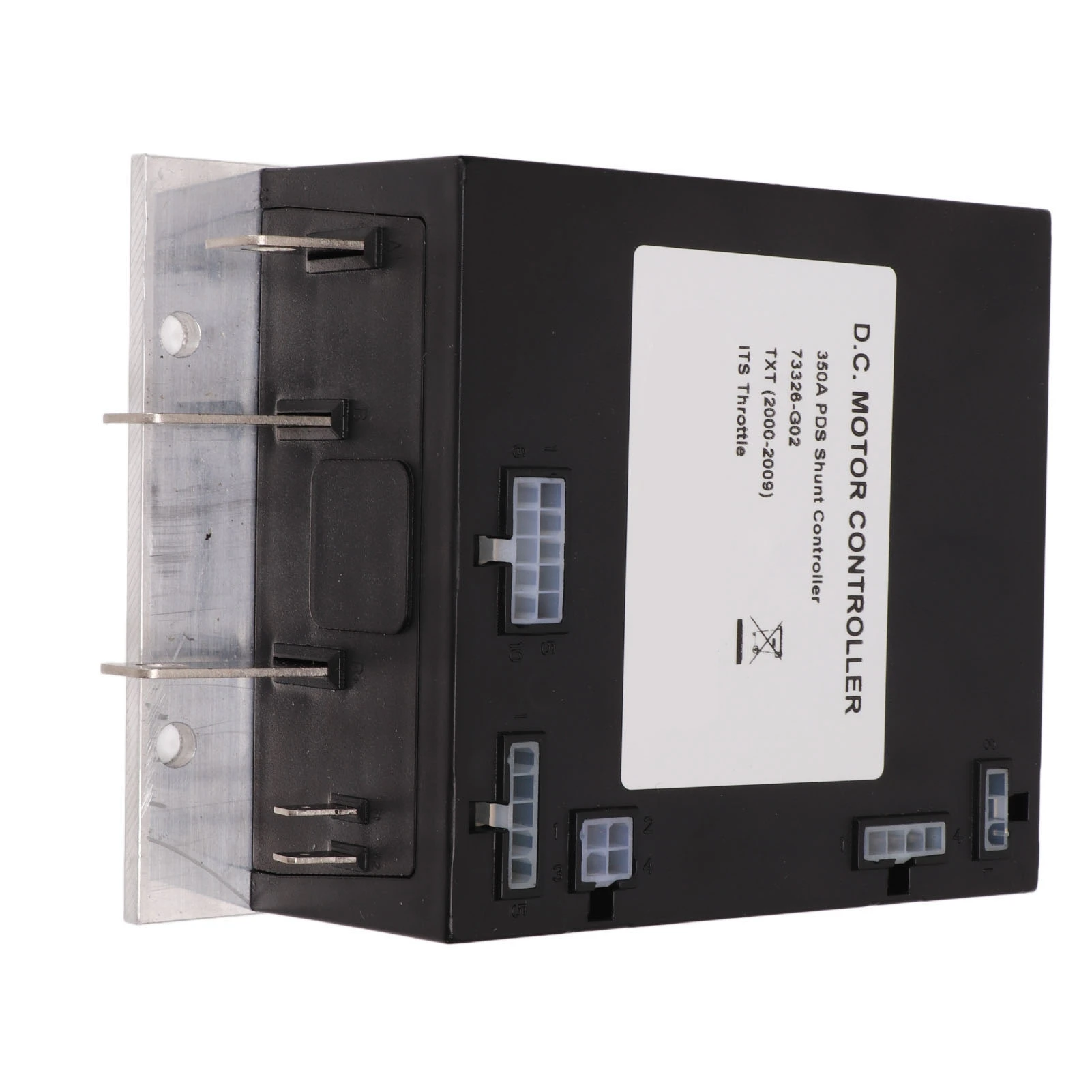 36V 350A Golf Cart Motor Controller 73326-G02 Black Replacement For EZGO TXT Electric PDS Golf Cart 2000‑2009