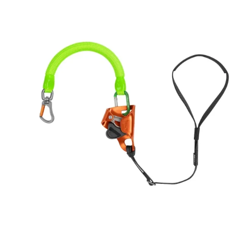 Knee Ascender with Foot Strap, Rope Climbing Gear for Tree Work, Caving and Outdoor Rope Operation