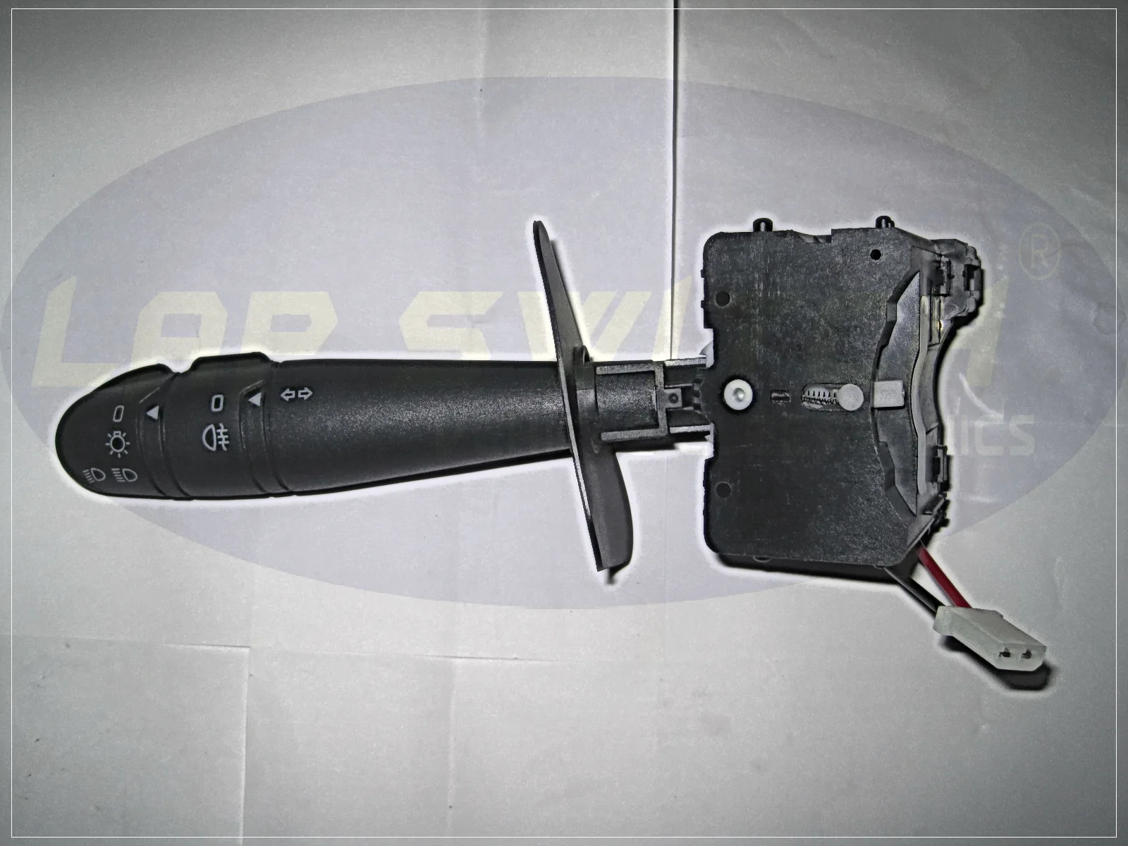 TURN SIGNAL SWITCH black lever, with rear fog lamp 251586 2554000QAK 2554000QAH 7701068768 2