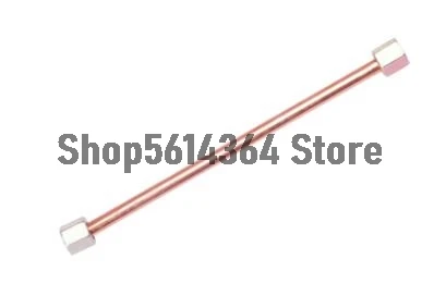 M10 Hex Nut 200 Length Air Compressor Exhaust Tube Replacement Copper Tone