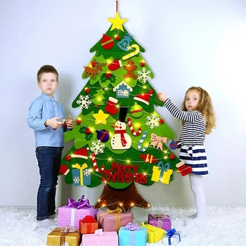 DIY Felt Christmas Tree 1