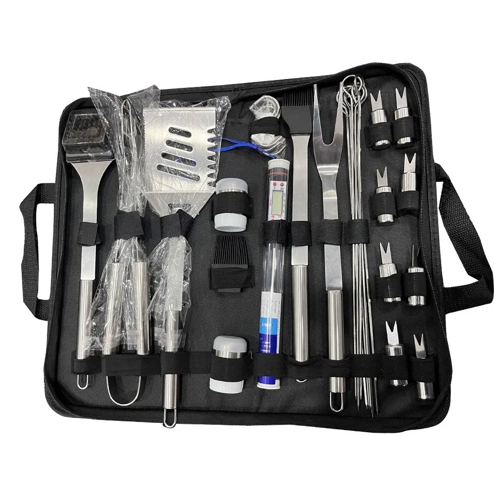 Essential Barbecue Tools, Tool Set, BBQ Combo Grill Accessories, Outdoor Barbecue Tools