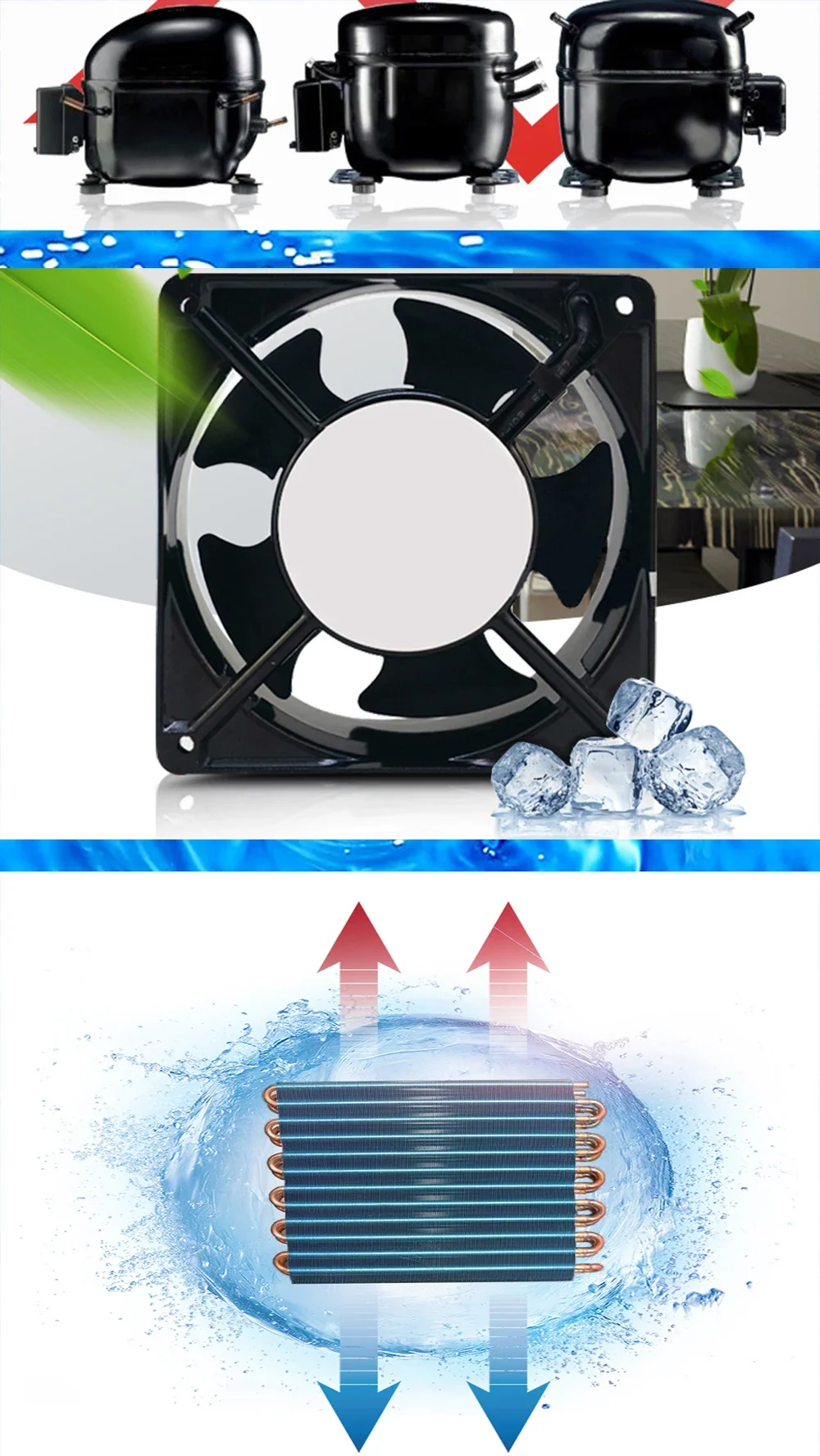 Factory Hot Sales 1/10Hp 1/3Hp 1/2Hp 1Hp Water Chiller Ice Bath Tub Water Chiller For Cold Plunge Therapy