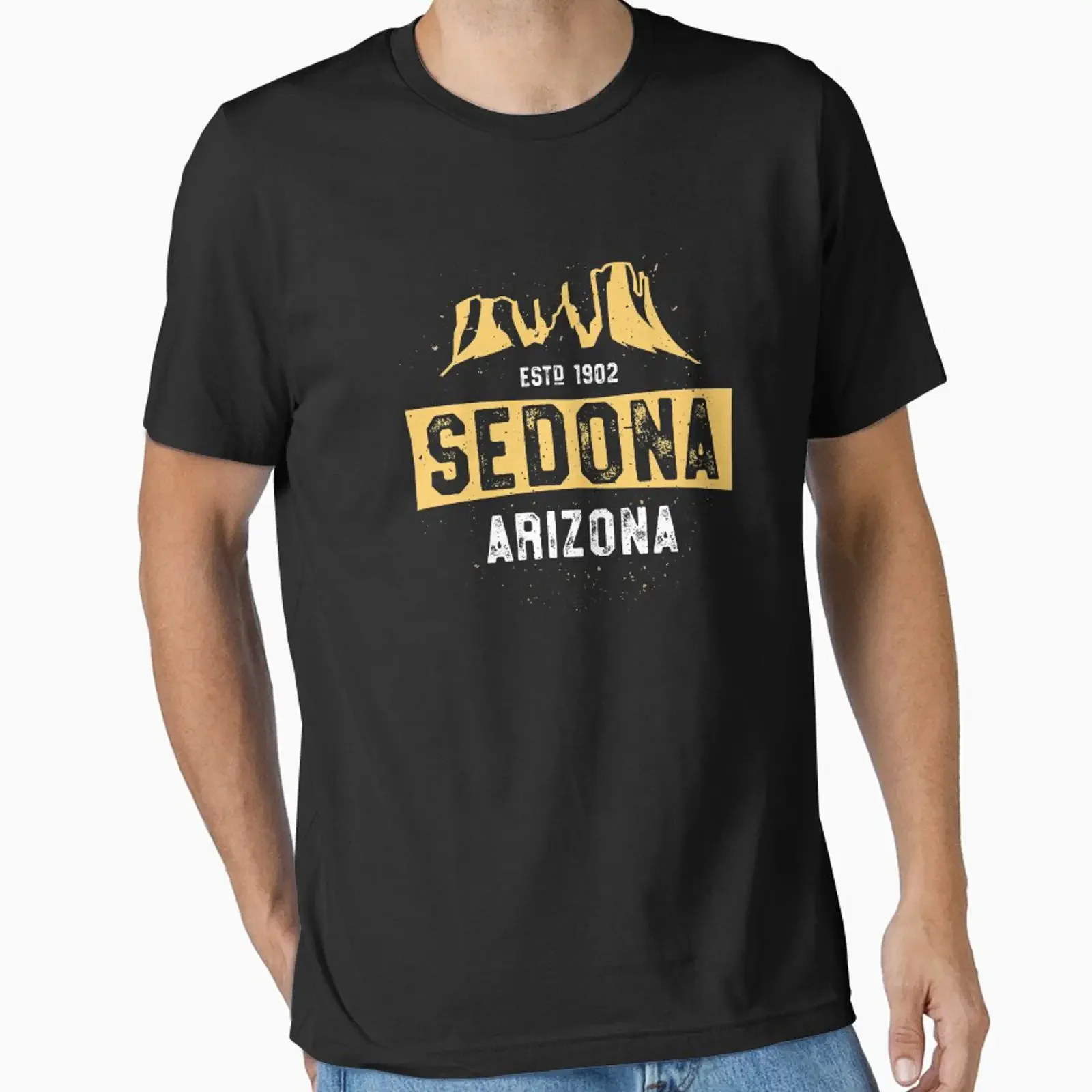 Sedona Arizona Family Vacation T Shirt Estd 1902 Essential vintage Washed streetwear Comfortable Unisex designer clothes Soft