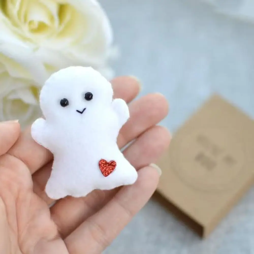 Creative Mini Ghost Doll Little Ghost Plush Matchbox Gifts Love Hugs Ghosts Box Home Decor