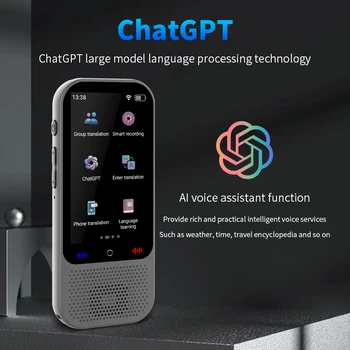 Language translator device, support 138 languages, two-way real-time voice translation, portable online offline translation Language translator device, support 138 languages, two-way real-time voice translation, portable online offline translation