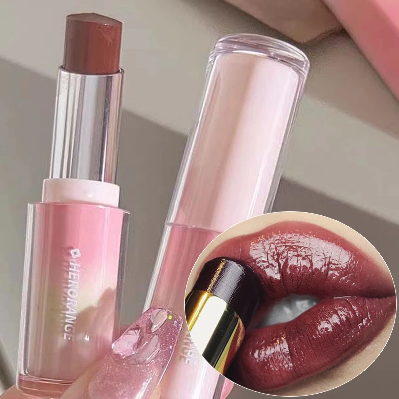 Mirror Watery Moisturizing Lip Gloss Waterproof Long Lasting Transparent Jelly Lipstick Pencil Womon Beauty Makeup Lips Cosmetic