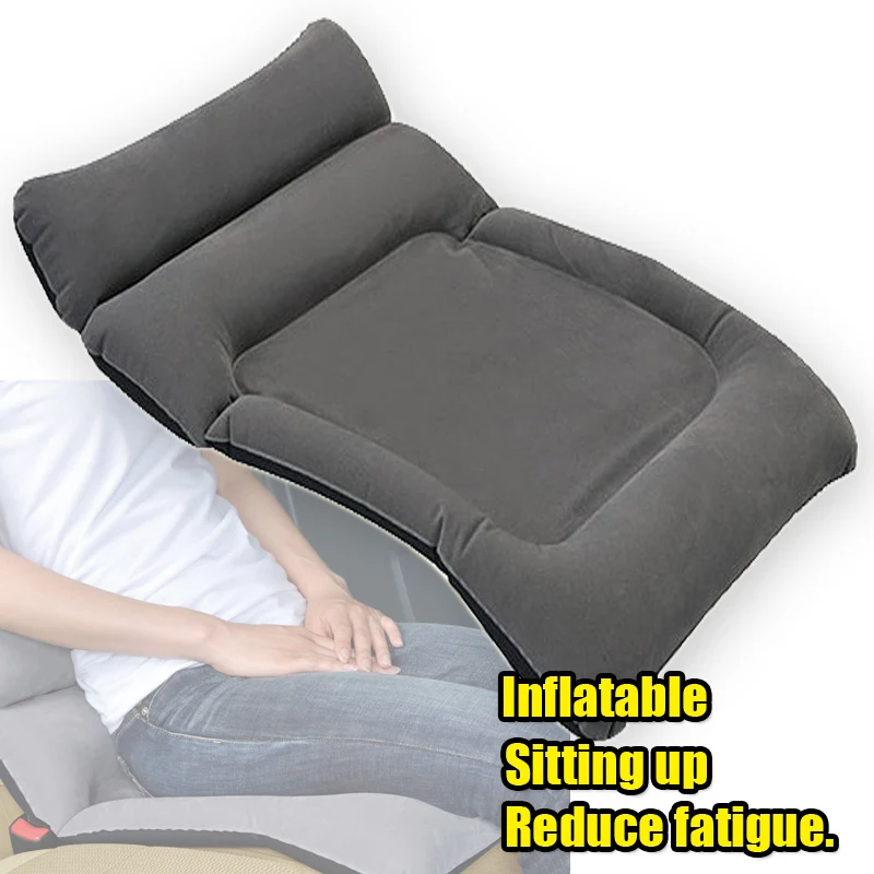 Car Inflatable Lumbar Support Cushion Pad Auto Accessories Lumbar Pillow Reduce Long-Distance Fatigue Car-Styling Z59