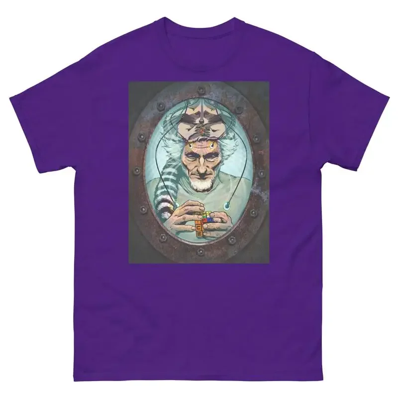 John C Lilly Floating T shirt artwork by rosenfeldtown