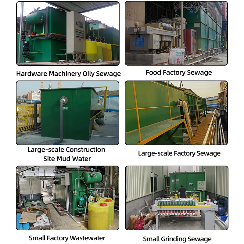 เครื่องจักรที่เป็นมิตรต่อสิ่งแวดล้อมสำหรับเครื่องกรองอุตสาหกรรมสำหรับโรงงานบำบัดน้ำเสีย