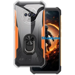Luxury Shockproof Ring Holder For Cubot Kingkong ES Case Soft Silicone TPU Protective Holder Cover For Cubot Kingkong ES