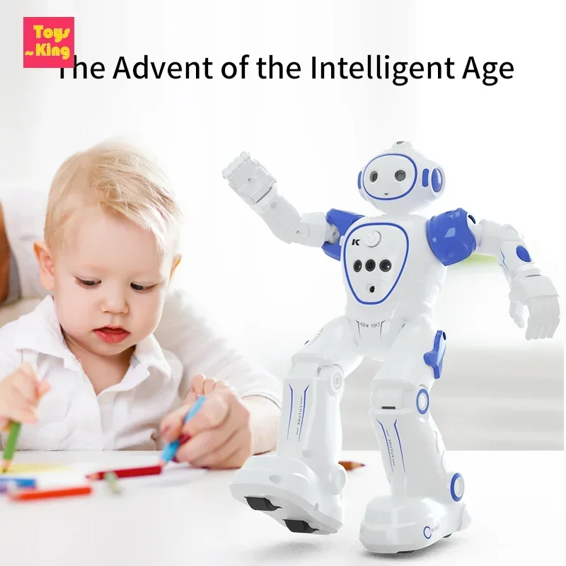 JJRC R21 RC لفتة روبوت الاطفال اللعب البرمجة الغناء الرقص عمل الذكية عمل الشكل الاستشعار الروبوتات الأولاد هدايا عيد الميلاد