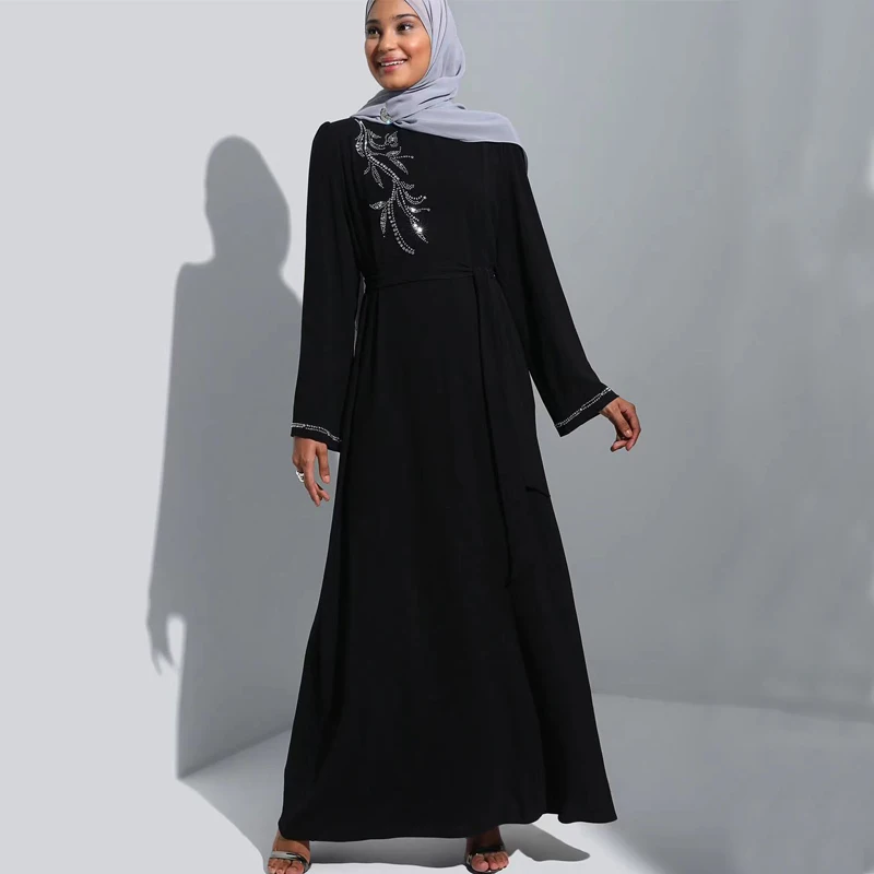 Muslim Fashion New Style Gown Women\'s Fashion Gown Türkiye Arabia Dubai Gown Dubai Hot Sale Diamond Dress