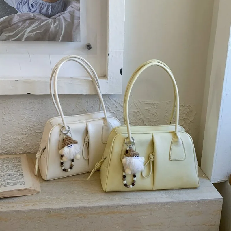 

Изысканная повседневная кожаная женская сумка: элитная, в парижском стиле, винтажная, элегантная, модная сумка-тоут и кроссбоди