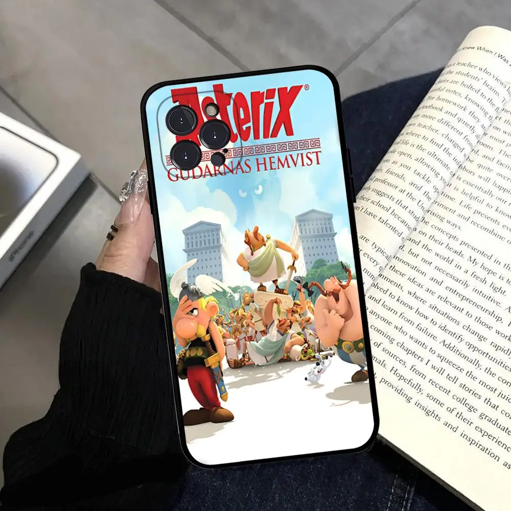 A-Asterix O-Obelix Phone Case Silicone Soft for iphone 15 14 13 12 11 Pro Mini XS MAX 8 7 6 Plus X XS XR Cover