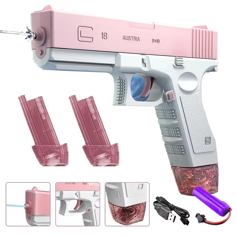 HOT NEW  Price Drop Electric Water Gun Toy Large Capacity Summer Outdoor Beach Pool Firing Shooting Toys view 5