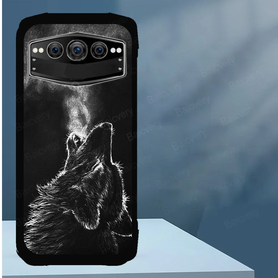 for Doogee S100 S 100 Moon High Quality Pattern Case Capas Phone Bumper Shockproof Back TPU Soft Cover