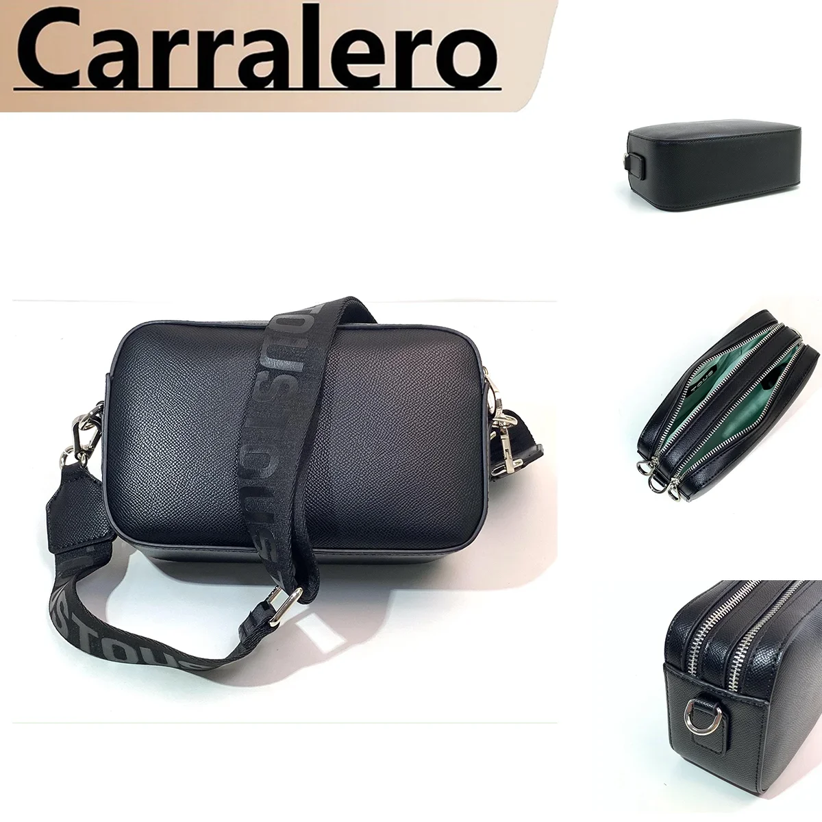 Carralero Aurora European and American brand Spanish bear classic solid color camera bag trendy women's bag fashion bag