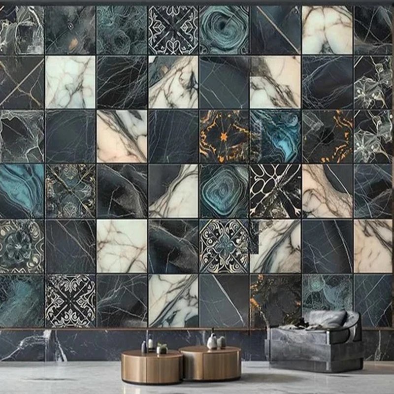 

Современный креативный мраморный художественный коллаж, ТВ, роскошное украшение для дома, спальня, диван, фон, настенная живопись