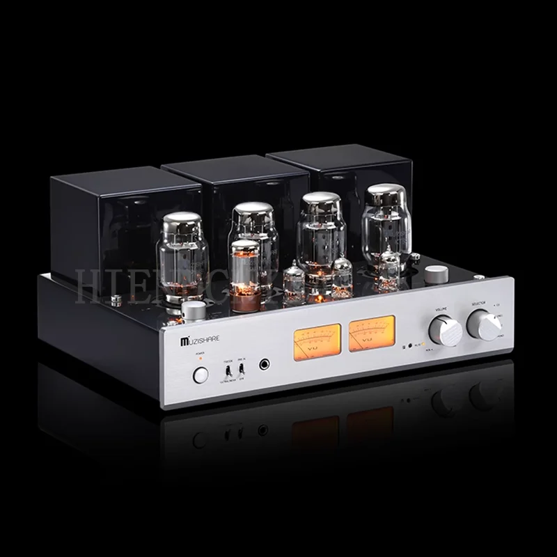 Q-019 MUZISHARE X7 Amplificatore valvolare integrato KT88x4 AB1 Amplificatore push-pull 25 ~ 45W Interruttore 110V/220V MM Phono