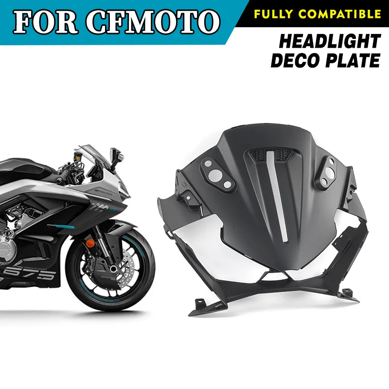 

For CFMOTO 675SR-R Headlight Deco Plate CF675SR CF650-10 SRS675 Headlight Decorative Panel Motorcycle Accessories Original Parts
