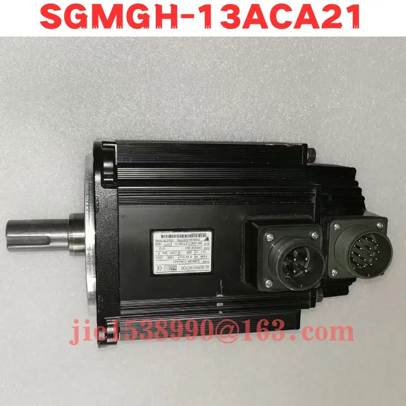 Used Servo motor SGMGH-13ACA21  Normal Function Tested OK