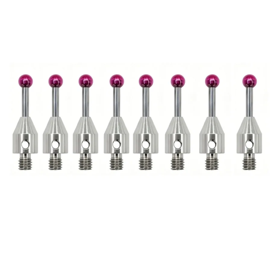 Three coordinate probe, ruby probe, three-dimensional probe, CNC machine tool probe, touch probe thread M4