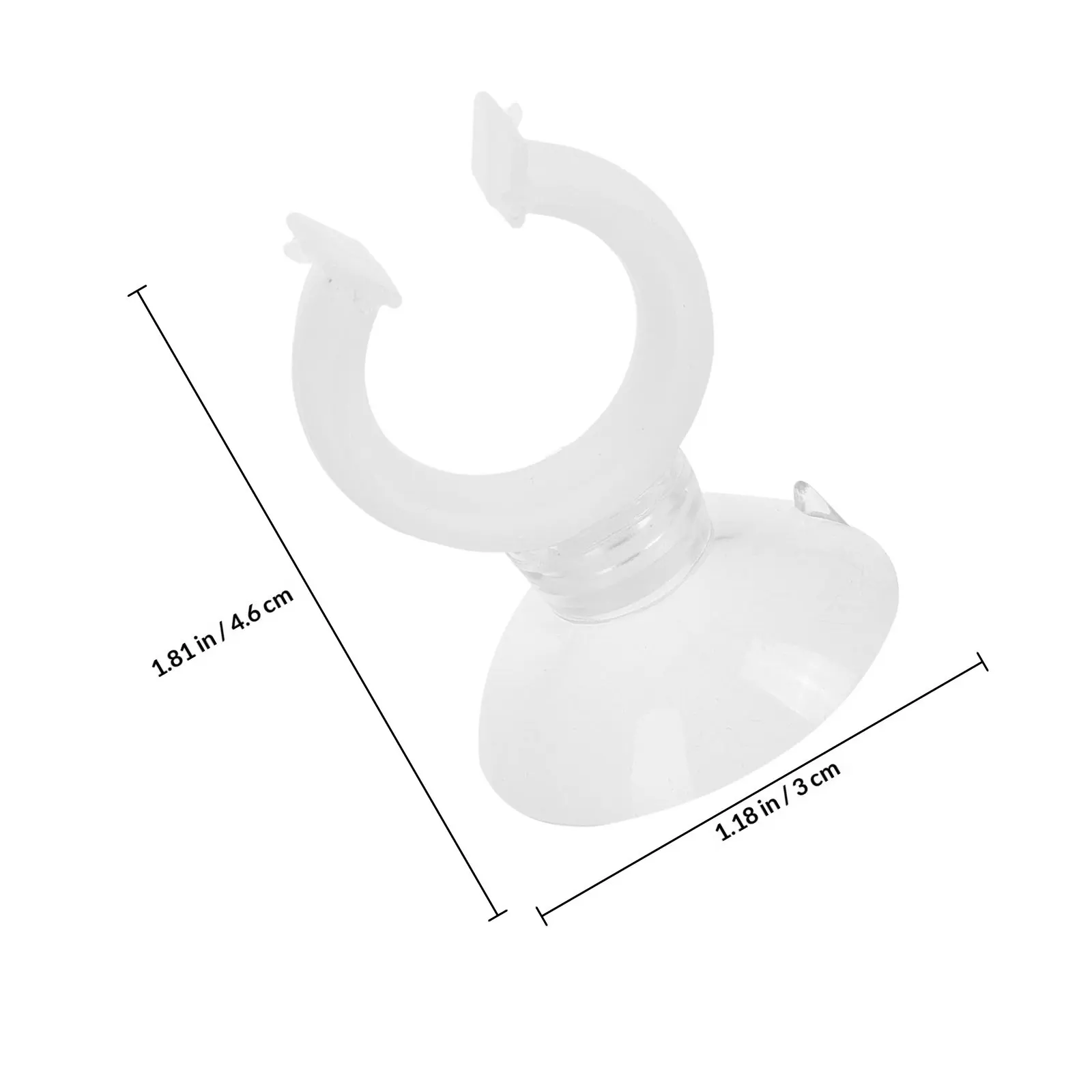 6Pcs Flameless Wall Hooks LED Hanging Brackets Sturdy Plastic Secure Stylish Electric Candlestick Hooks Home Decor