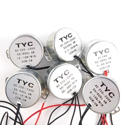 1pcs TYC-50 AC 220V-240V 50/60Hz Torque 4W CW/CCW Motor Stable Synchronous Motor Replacement New