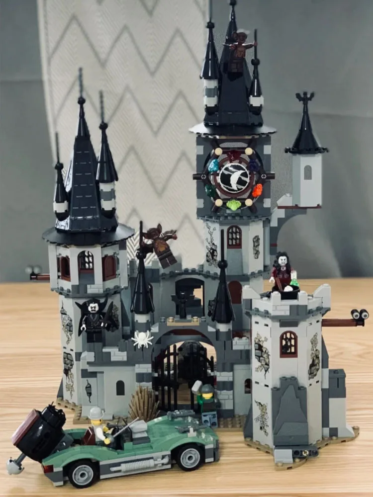 Creative Expert MOC 9468 Monster Fighters Vampyre Castle Model Building Blocks Brick Puzzle Toys Kids Birthday Gift 