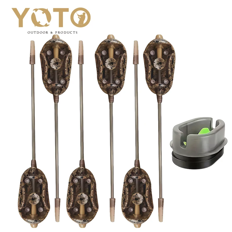 Comederos antienredos YOTO carpa – Alimentación larga cambio rápido