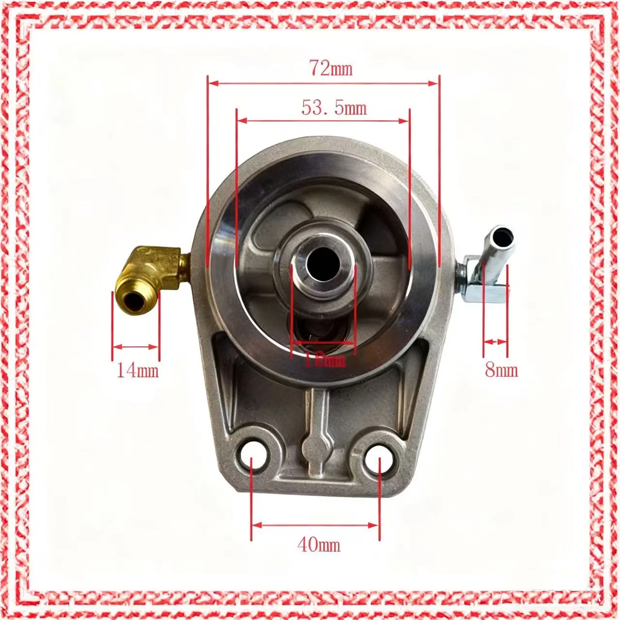 닛산 TD27/QD32용 클리프트 부품 프라이밍 펌프 (OEM:16401-40K00)
